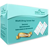 Easy@Home 5 x Pruebas de multidrogas para la detección de 6 drogas-Detecta Marihuana (THC)- Anfetamina (AMP…